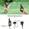Dog Shock Training Collar Rechargeable Remote Control Waterproof IP67 875 Yards