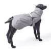 New Style Dog Winter Jacket with Waterproof Warm Polyester Filling Fabric-graysize L